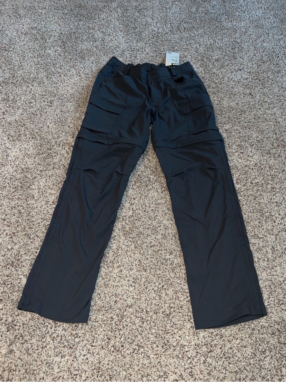 REI Co-op Sahara Convertible Hiking Pants Women’s Size 10 Asphalt Gray NWT